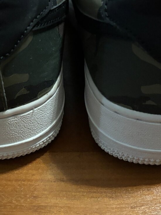 Nike Air Force 1 7Y Camo Sneakers (Eur 40)